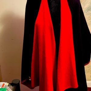 Calvin Klein Cape. Sweater material. Gently worn